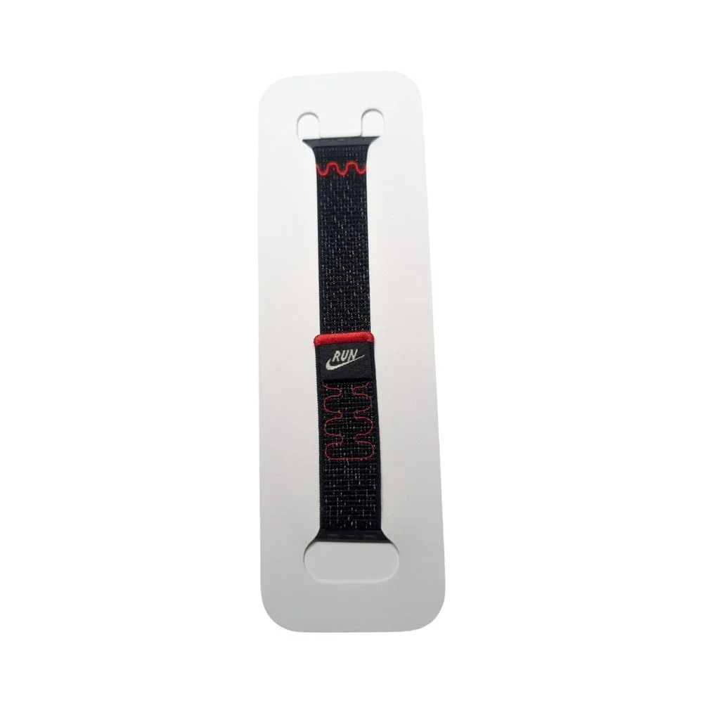 47-O Apple Watch 46mm Midnight Black Nike Sport Loop